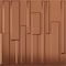 Ekena Millwork 19 5/8in. W x 19 5/8in. H Wigan EnduraWall Decorative 3D Wall Panel Covers 2.67 Sq. Ft. WP20X20WGBCO - alternate 1